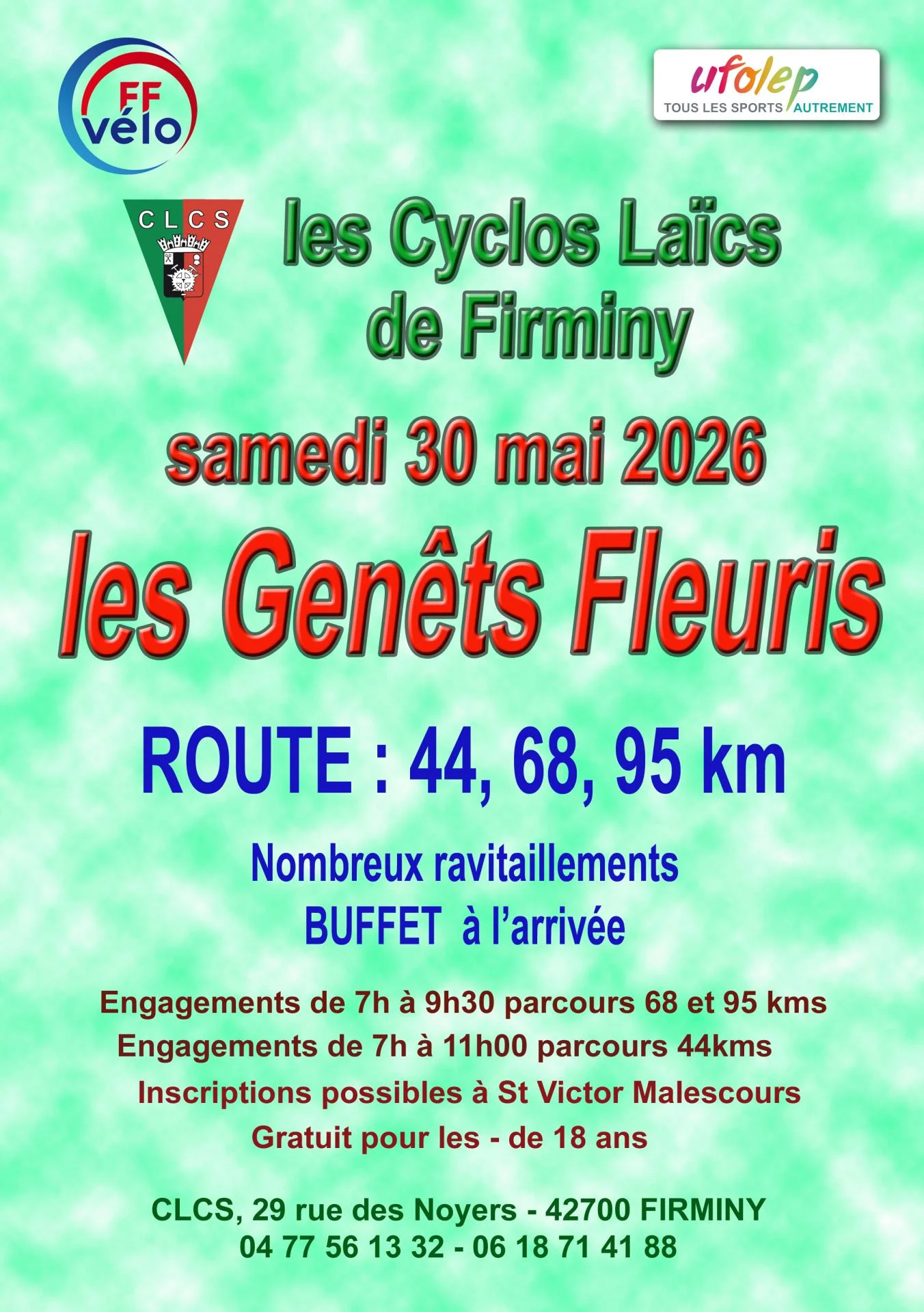 Flyer des genets fleuris 2026